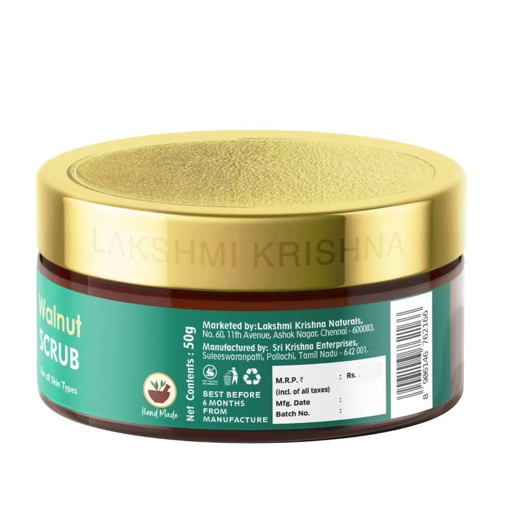 Lakshmi Krishna Naturals Walnut Scrub | Grocsy