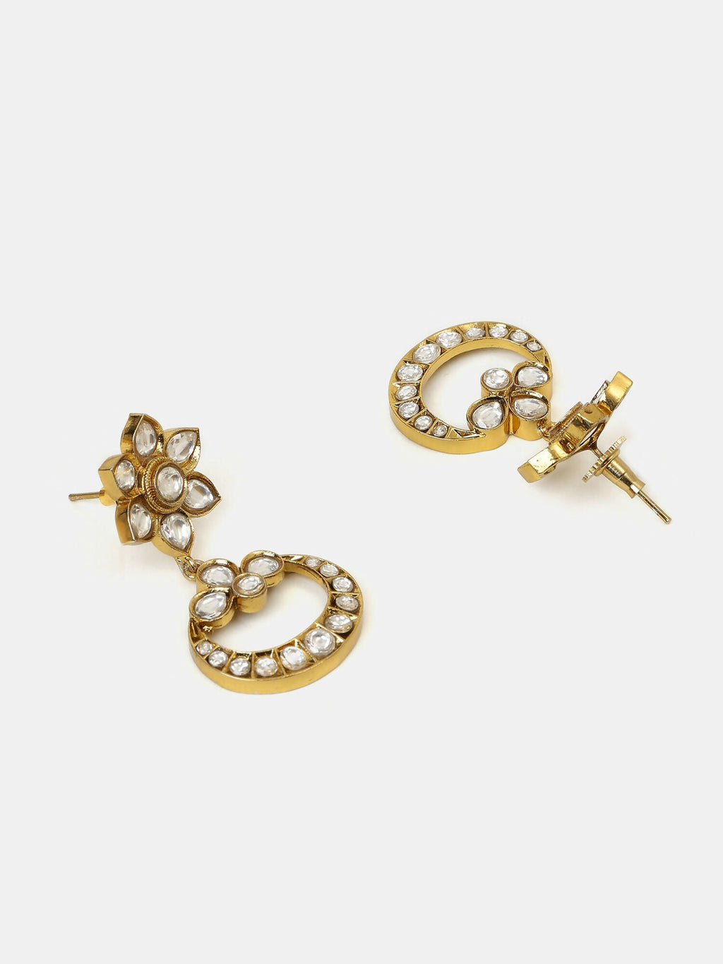 Ruby Raang Chandni Necklace Earrings Set | Grocsy