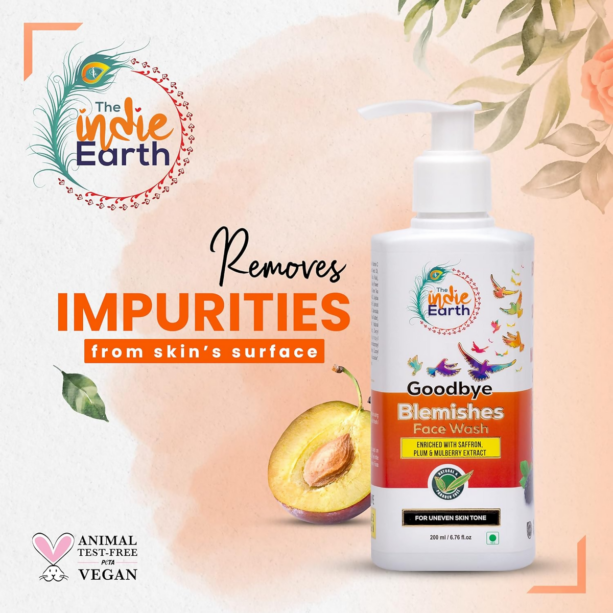 The Indie Earth Goodbye Blemish (Vitamin C) Facewash | Grocsy