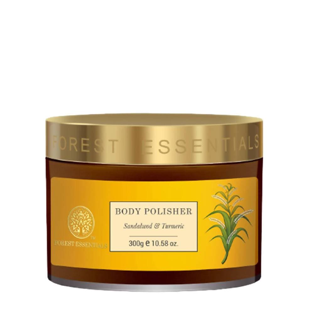 Forest Essentials Body Polisher Sandalwood & Turmeric | Grocsy