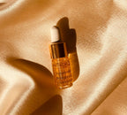 Natural Vibes Ayurvedic Gold Beauty Oil with Gold Flakes | Grocsy