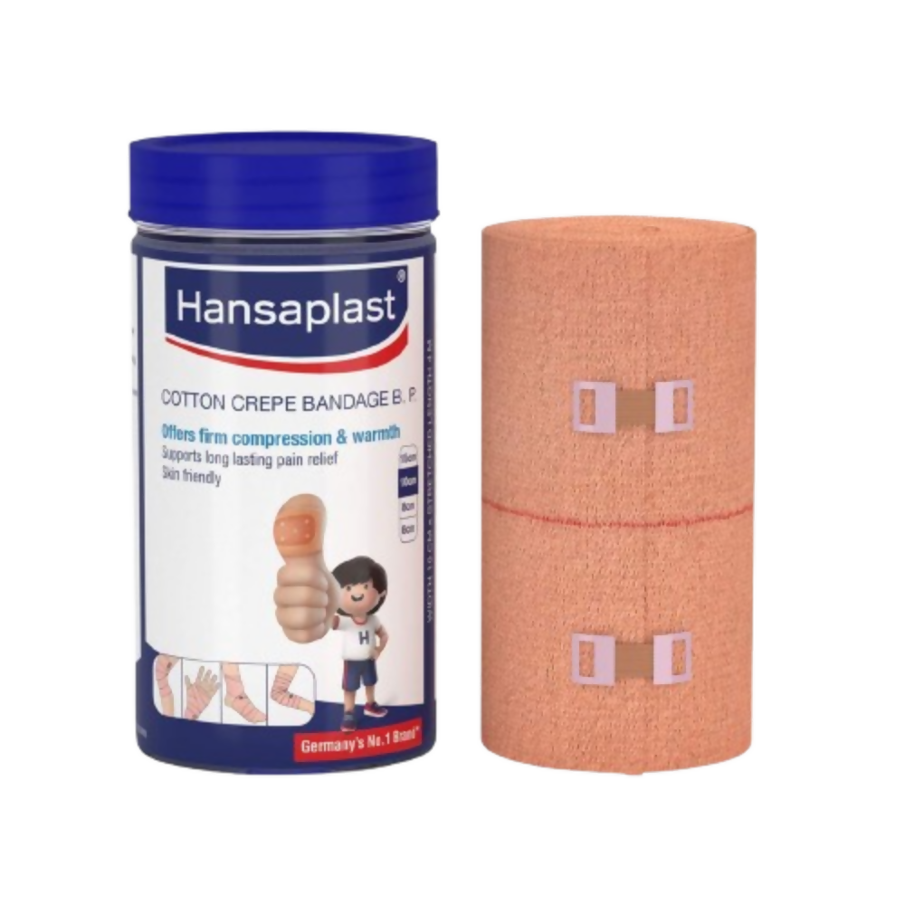 Hansaplast Soft Cotton Crepe Bandage For Pain Relief - Elastic | Grocsy