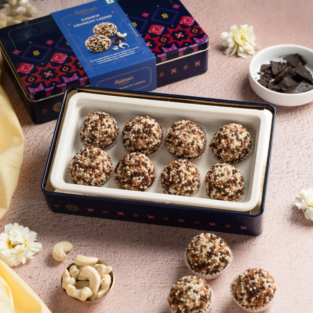 Haldiram's Cashew Crunchy Chocolate Ladoo | Grocsy