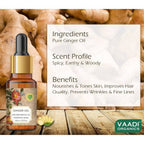 Vaadi Herbals Ginger 100% Pure Essential Oil Therapeutic Grade | Grocsy