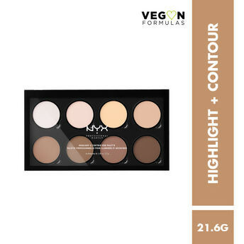 NYX Professional Makeup Highlight & Contour Pro Palette Matte Finish (HCPP01) | Grocsy