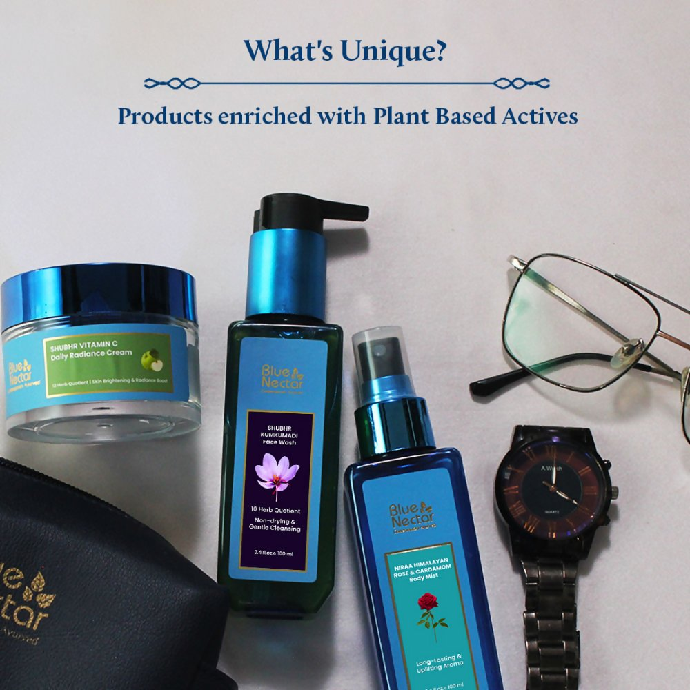 Blue Nectar Anniversary & Birthday Essentials Gift Set | Grocsy