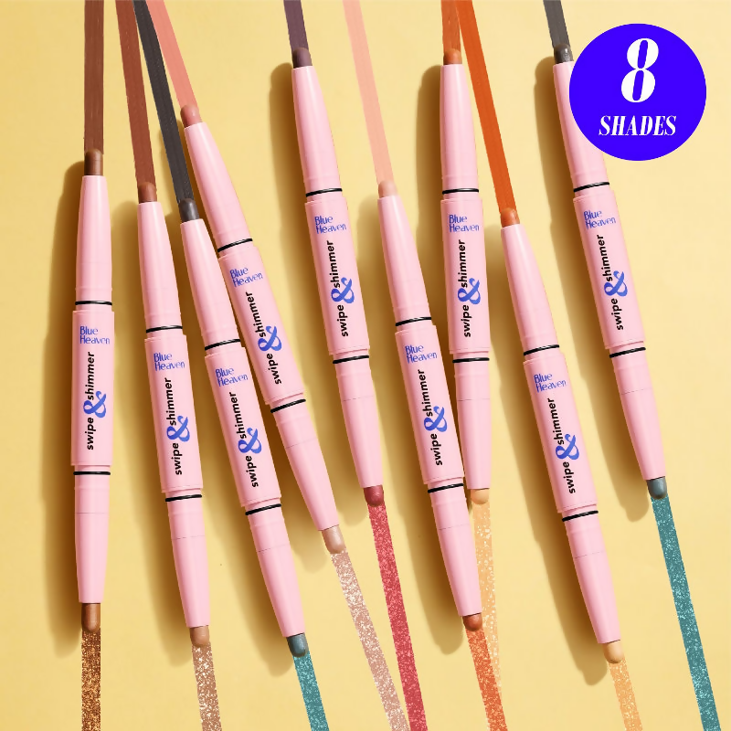 Blue Heaven Swipe & Shimmer Extreme Hold Eyeshadow Stick - Plum Berry Paint | Grocsy