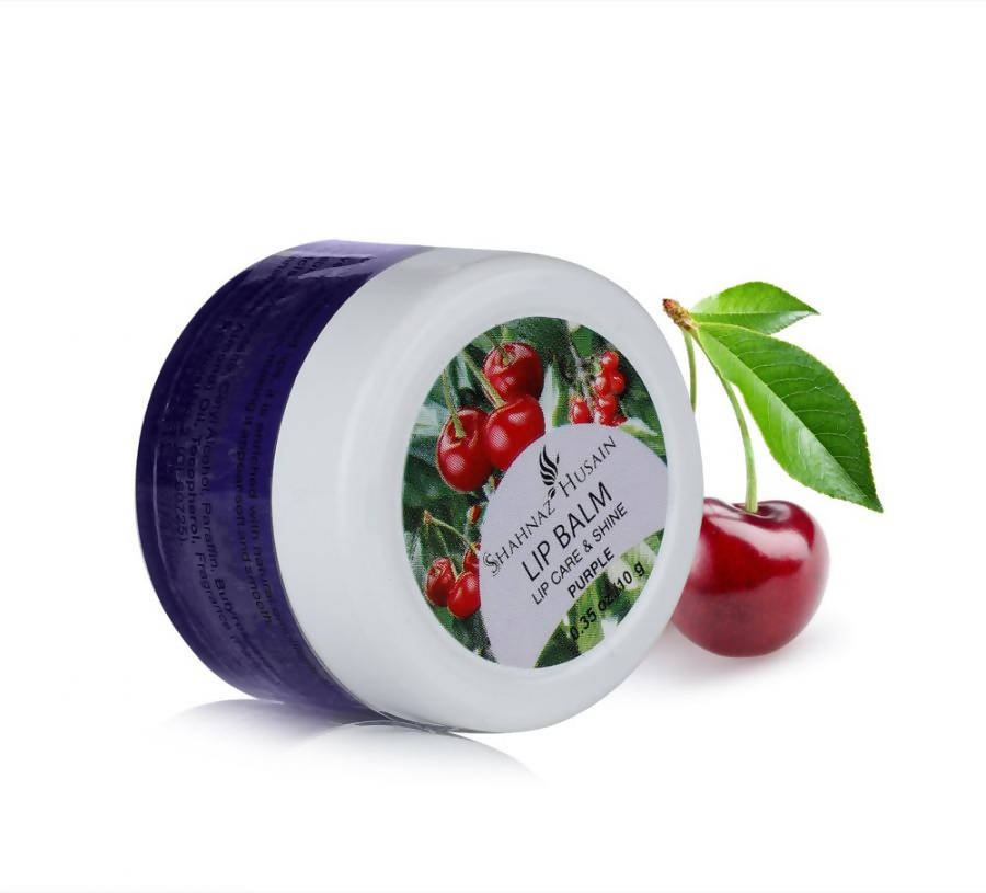 Shahnaz Husain Lip Balm Lip Care & Shine Purple | Grocsy