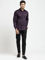 Puzzle Chip Embroidered Shirt by Hilo Design | Grocsy