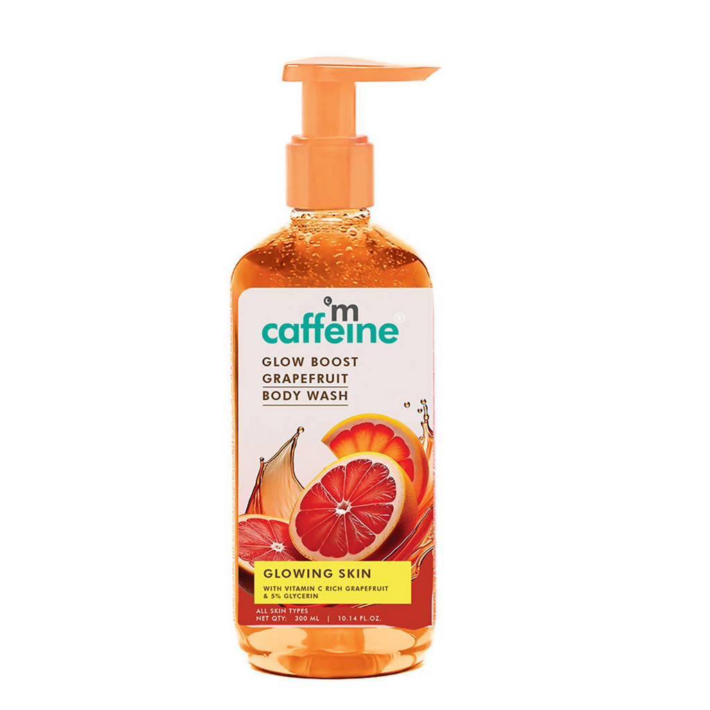 mCaffeine Glow Boost Grapefruit Body Wash | Grocsy