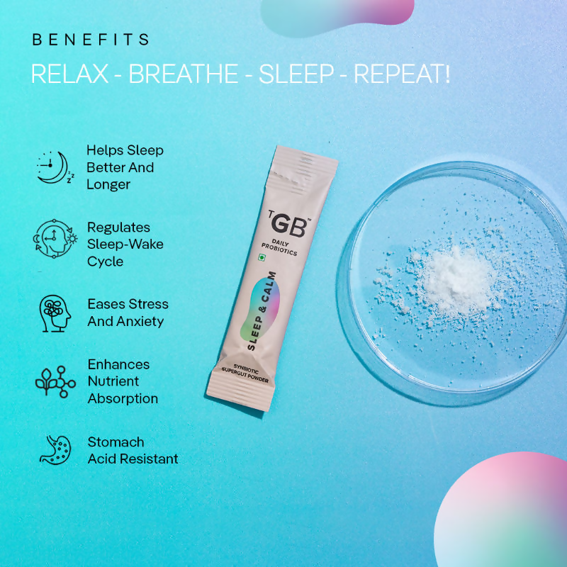 The Good Bug Sleep and Calm SuperGut Powder for Healthy Deep Sleep & Stress Relief 15 Days Pack | Grocsy