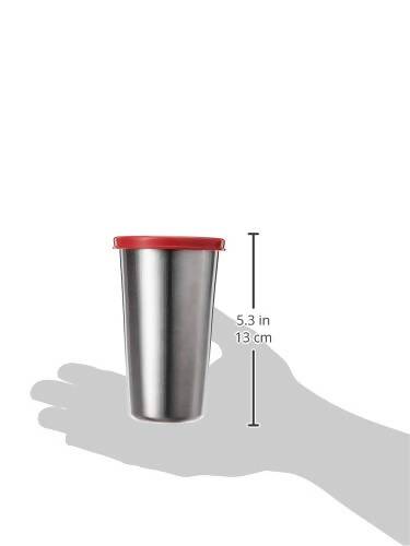 Signoraware Stainless Steel Tumbler with Lid - 370ml | Grocsy