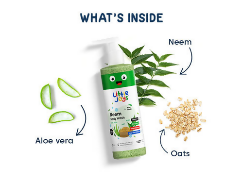 Little Joys Natural Organic & Anti-bacterial Neem Bodywash & NutriMix Nutrition Powder | Grocsy