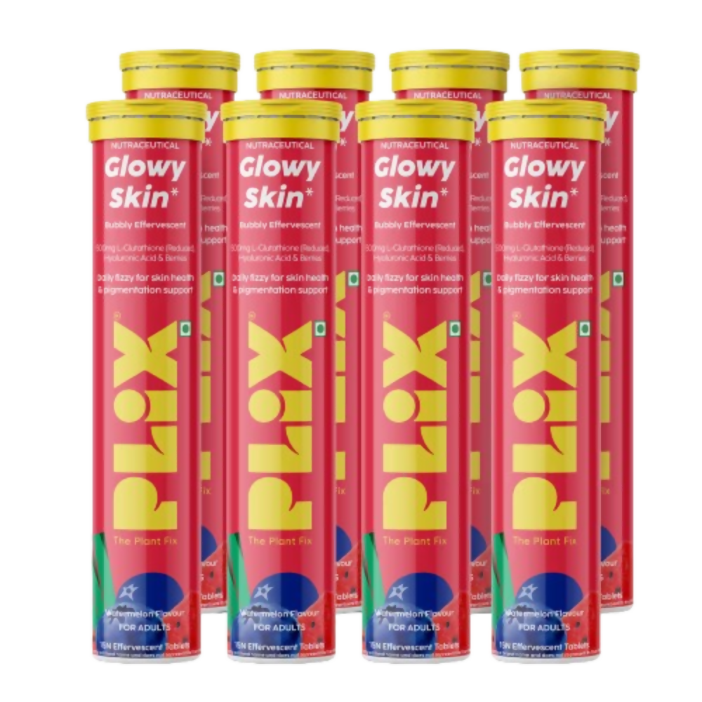 PLIX The Plant Fix Glutathione Skin Tablets With L-Glutathione & Vitamin C - Watermelon | Grocsy