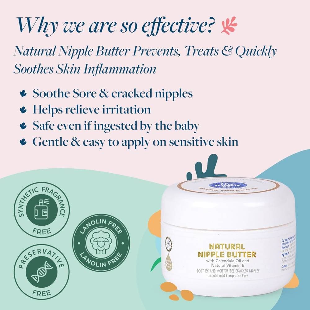 The Moms Co Natural Nipple Butter | Grocsy