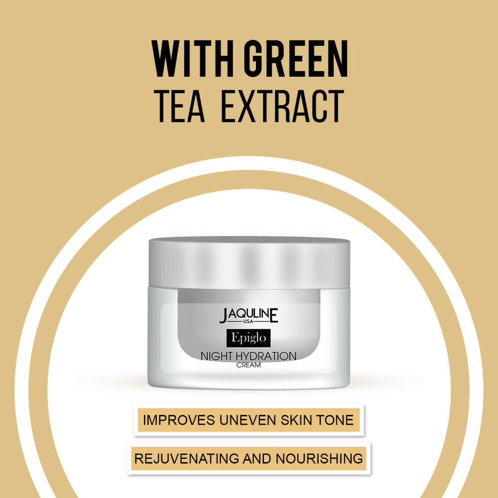 Jaquline USA Epiglo Night Hydration Cream | Grocsy