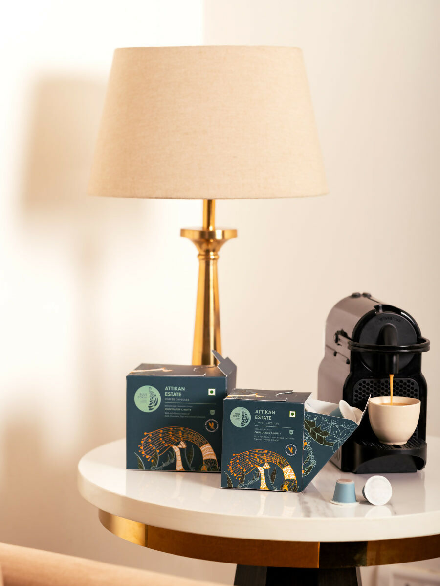 Blue Tokai Attikan Estate Coffee Capsules | Grocsy