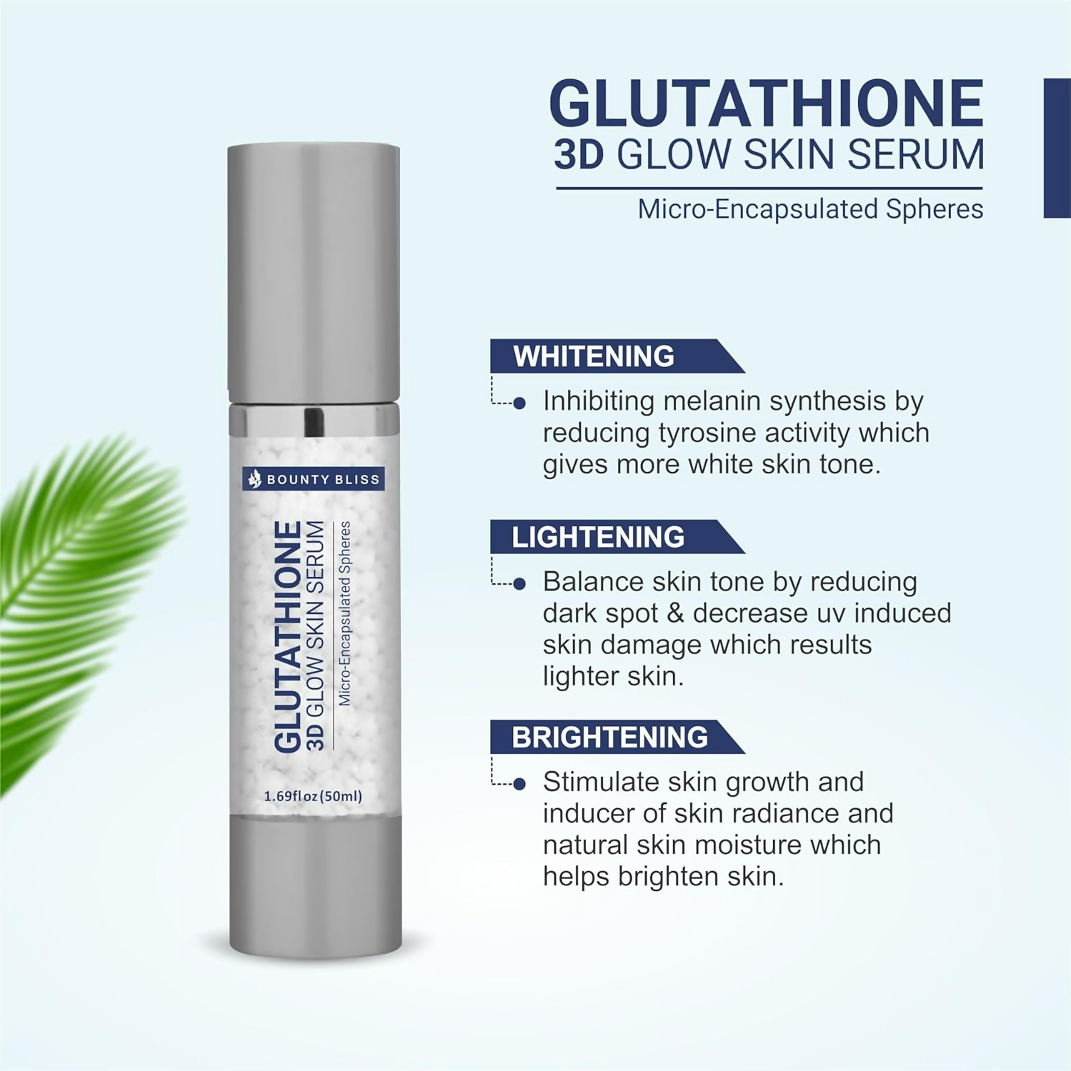 Bounty Bliss Glutathione 3D Glow Serum | Grocsy