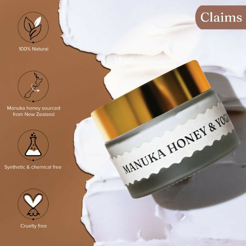 Dromen & Co Manuka Honey & Yoghurt Serum Moisturiser - Hydrates & Deep Nourishes, Reduces Wrinkles | Grocsy