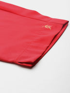 Ahalyaa Women's Traditional Wear Co-ods - Red | Grocsy