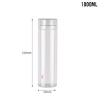 Cello H2O Round Unbreakable Plastic Water Bottle Premium Edition | Grocsy