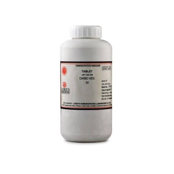 Lord's Homeopathy Carbo Veg Tablets | Grocsy