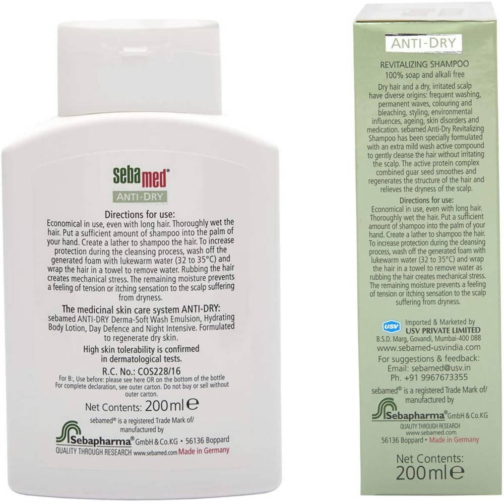 Sebamed Anti-Dry Revitalizing Shampoo | Grocsy