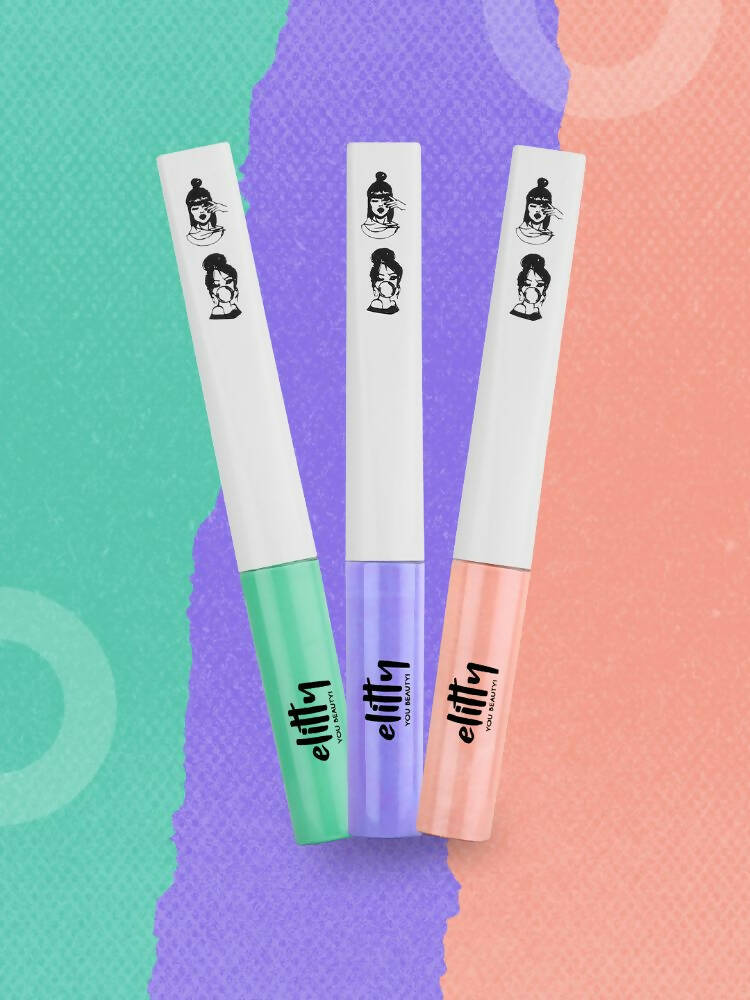 Elitty Eye Gotta Feeling Pastel Pop Color Eyeliner Combo | Grocsy
