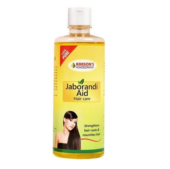 Bakson's Homeopathy Jaborandi Aid Hair Care Oil | Grocsy