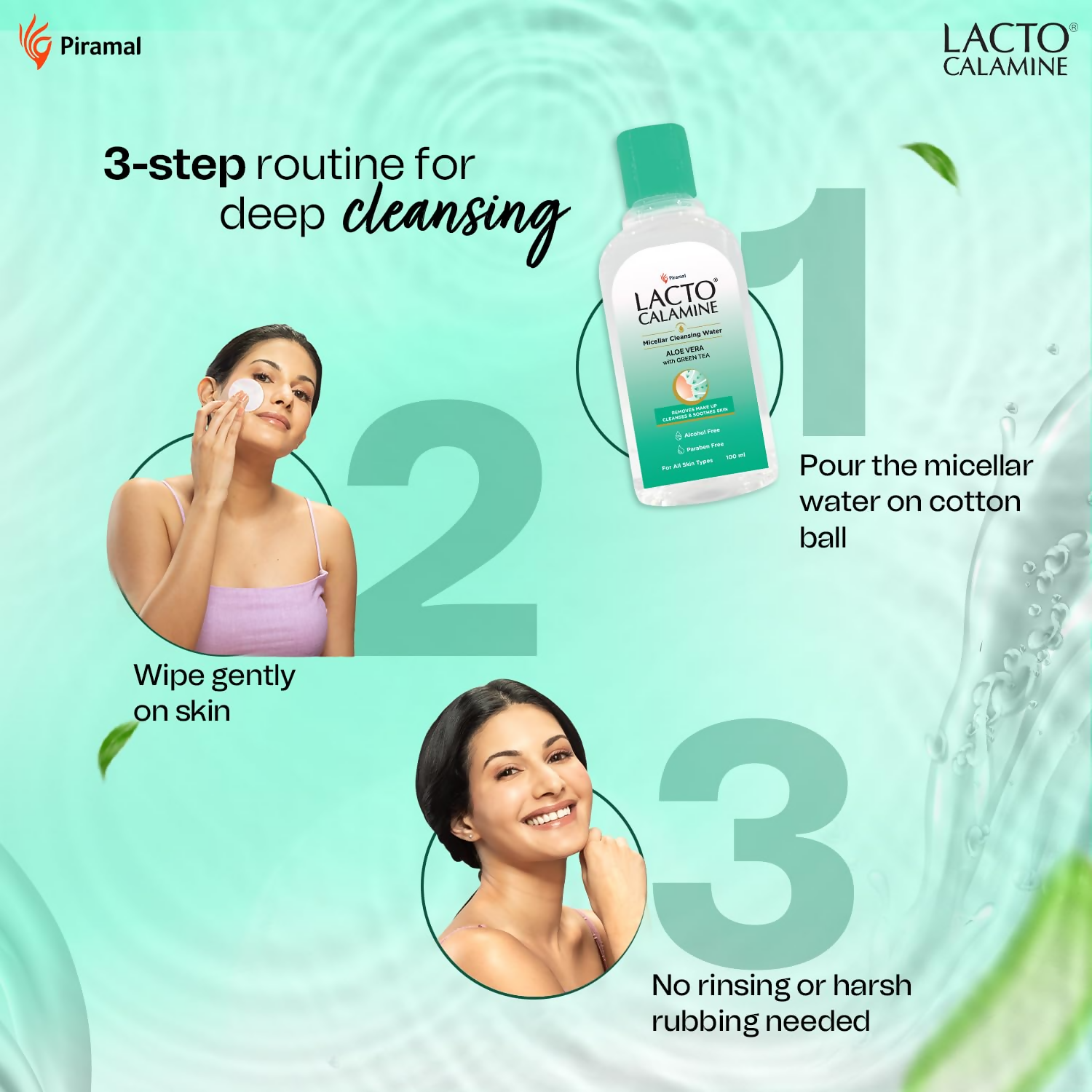 Lacto Calamine Micellar Cleansing Water | Grocsy