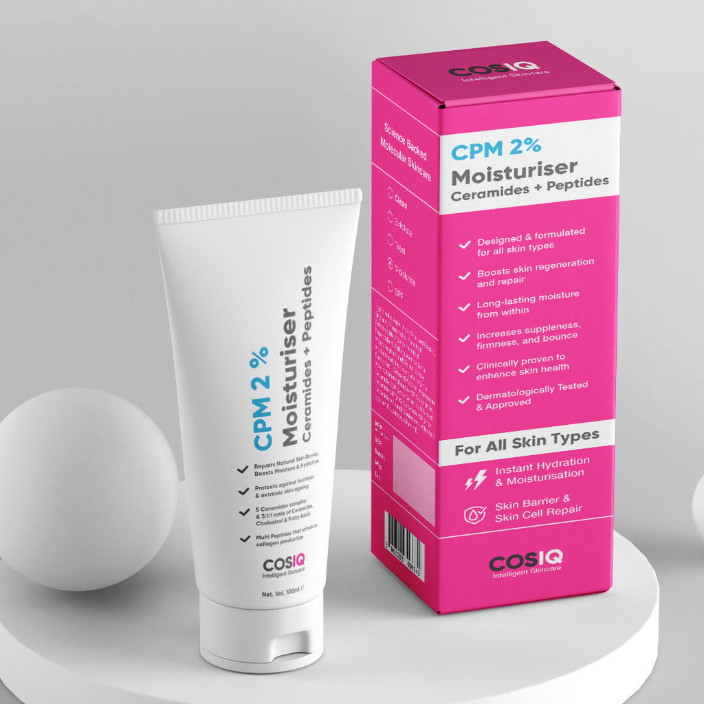 Cos-IQ CPM 2% Ceramides & Peptides Moisturizer | Grocsy
