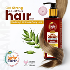 The Indie Earth Advanced Red Onion Hair Care Trio | Grocsy