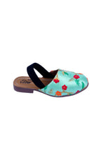 Tiny Bugs Girls Embroidered Strap Ethnic Jutis-Green | Grocsy
