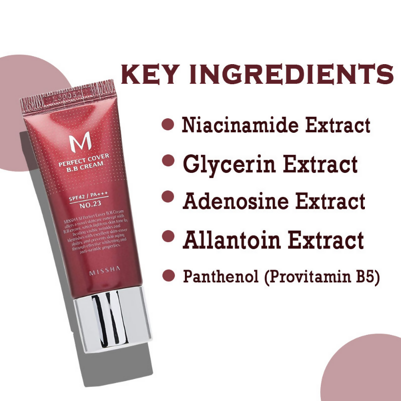 Missha M Perfect Cover BB Cream SPF42/PA+++ [No.23] | Grocsy