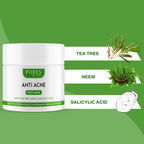 Pores Be Pure Anti Acne Face Pack With Salicylic Acid, Neem & Tea Tree | Grocsy