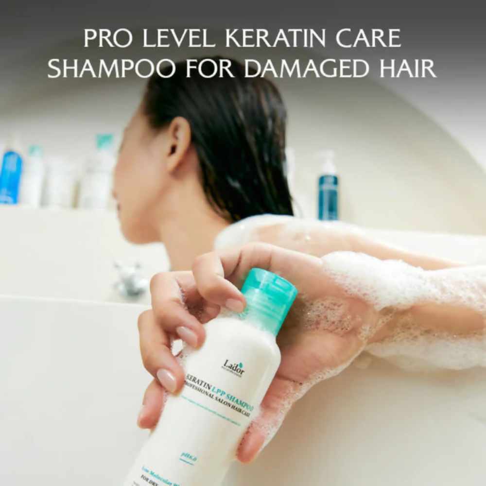 La'dor Luxe Keratin Haircare Duo - Keratin Lpp Shampoo And Hydro Lpp Treatment | Grocsy