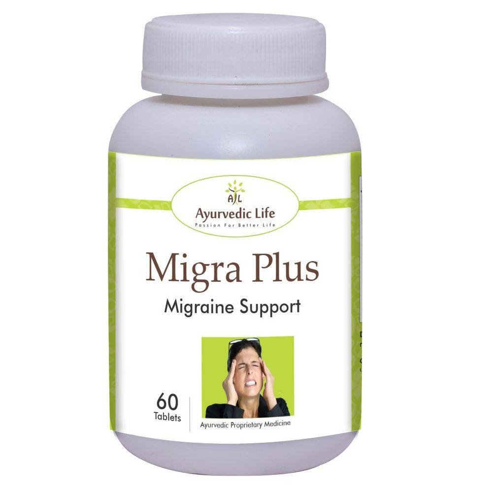 Ayurvedic Life Migra Plus Tablets | Grocsy