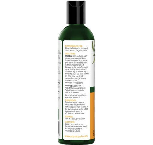 Ark Naturals Neem Protect Shampoo For Cats & Dogs | Grocsy