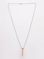NVR Men Copper Plated Geomatric Pendent With Chain | Grocsy