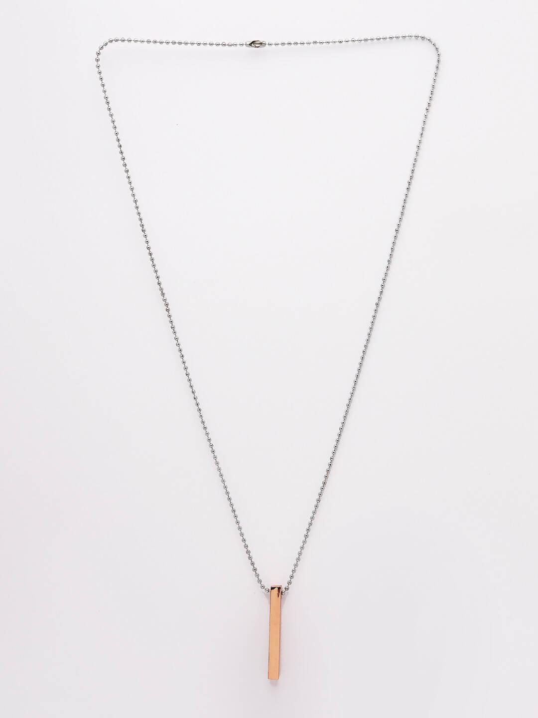 NVR Men Copper Plated Geomatric Pendent With Chain | Grocsy