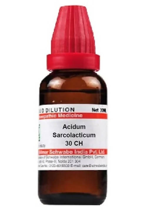 Dr. Willmar Schwabe India Acidum Sarcolacticum Dilution | Grocsy