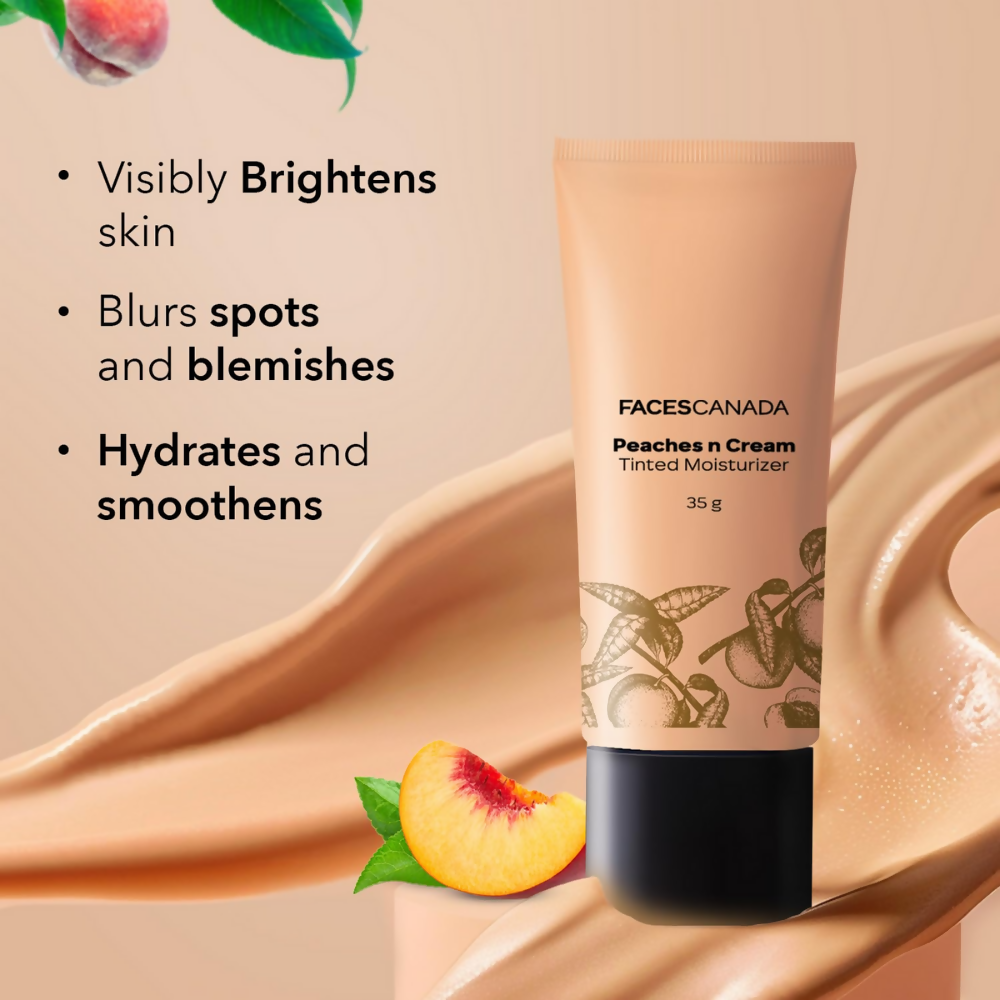 Faces Canada Peaches N Cream Tinted Moisturizer - Light 01 | Grocsy