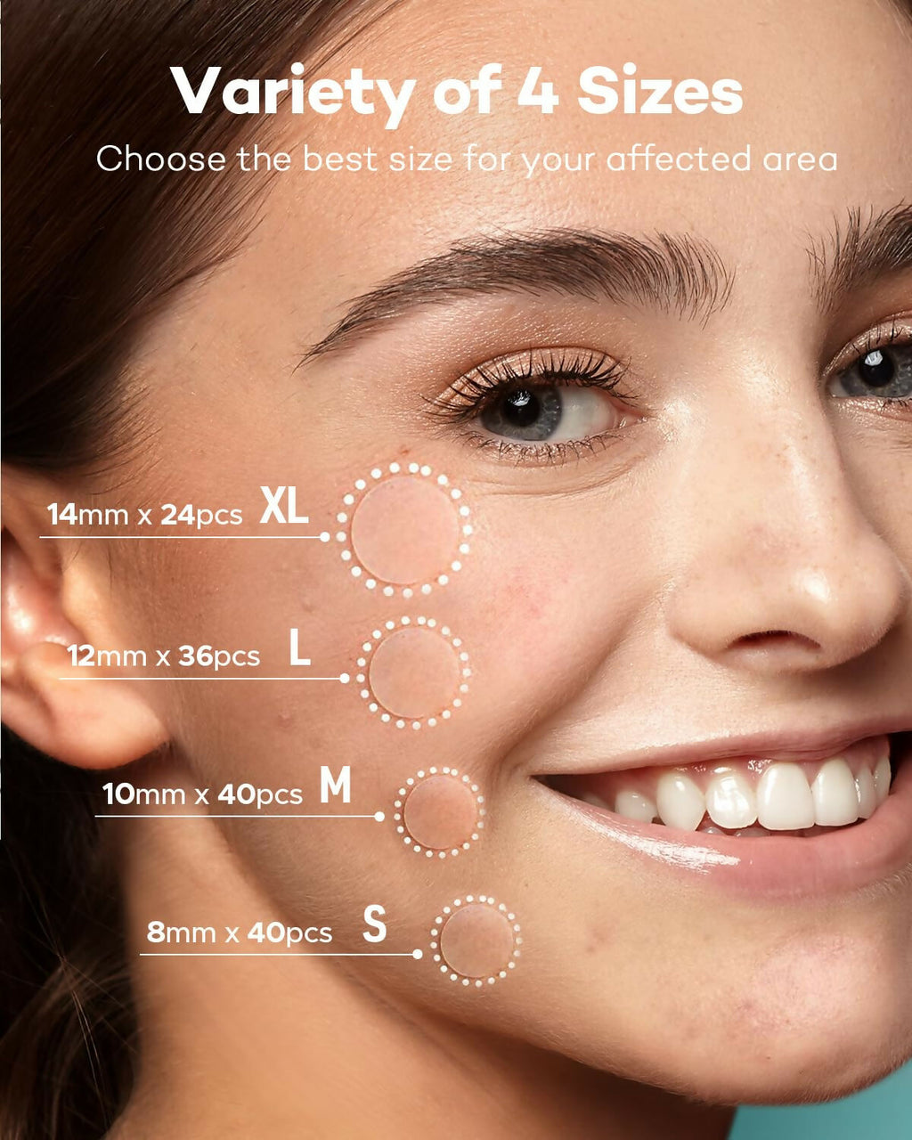 TKTK Acne Patch Pimple Patch - Acne Absorbing Cover Patch, Hydrocolloid Invisible Acne Patches For Face Zit Patch Acne Dots Tea Tree, Calendula Oil | Grocsy