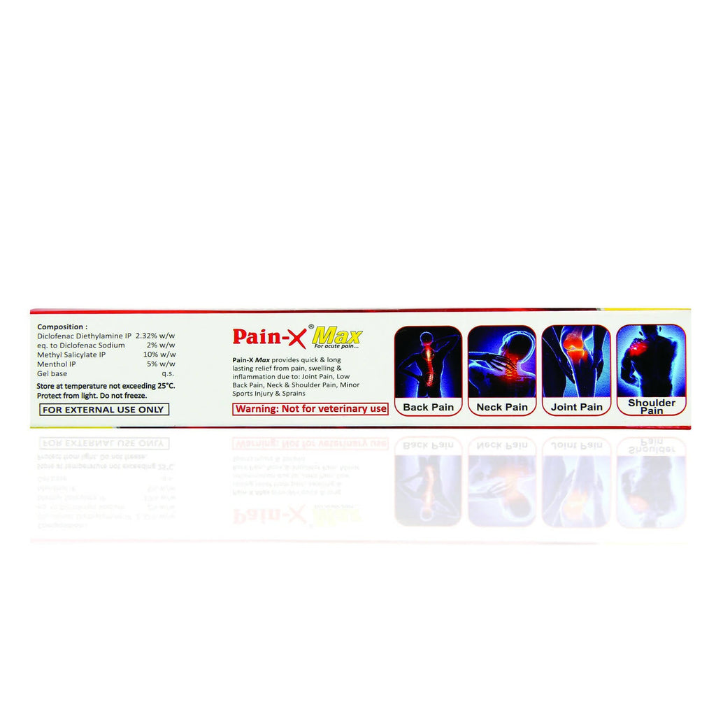 Dr. Morepen Pain-X Max Body Pain Relief Gel | Grocsy