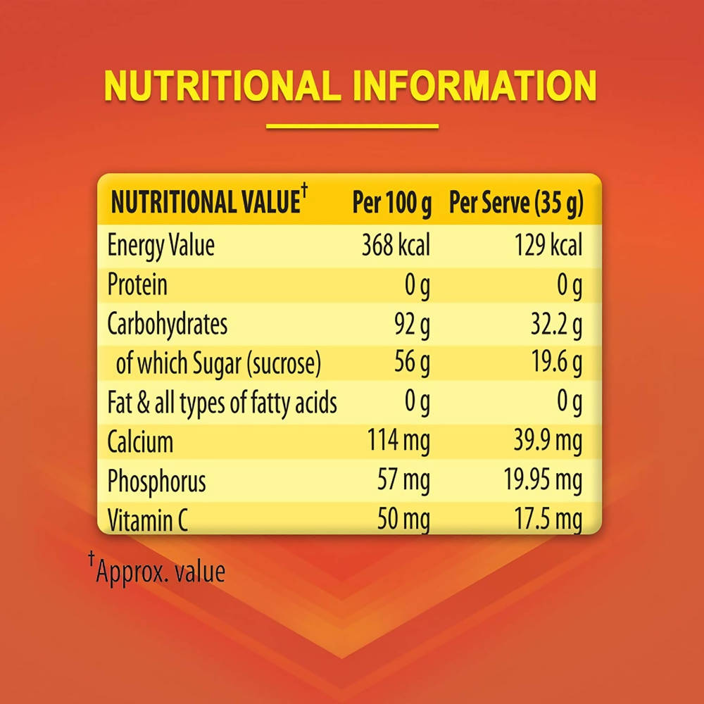Glucon-D Instant Energy Health Drink - Tangy Orange | Tangy Orange Glucose Powder | Instant Energy & Immunity Recharge | With Vitamin C & Calcium | Grocsy