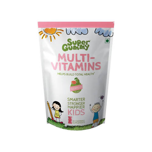 Super Gummy Multi-Vitamins Gummies for Kids (Guava Flavor) | Grocsy