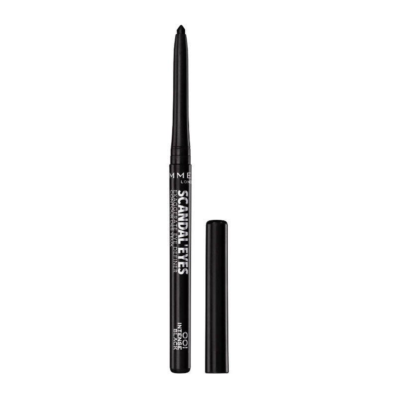 Rimmel London Scandaleyes Exaggerate Eye Definer - Intense Black | Grocsy