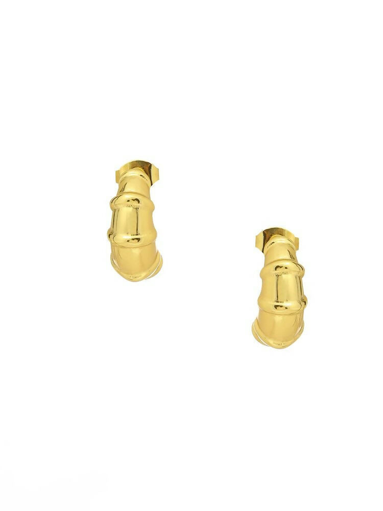 Half Moon Studs - Ruby Raang | Grocsy