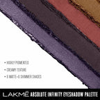 Lakme Absolute Infinity Eye Shadow Palette - Midnight Magic | Grocsy
