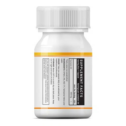 Inlife Turmeric Oil Capsules | Grocsy